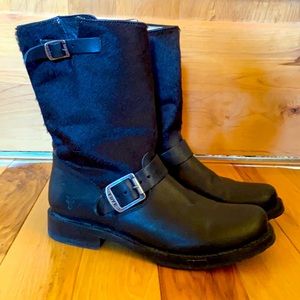 Frye engineer boots